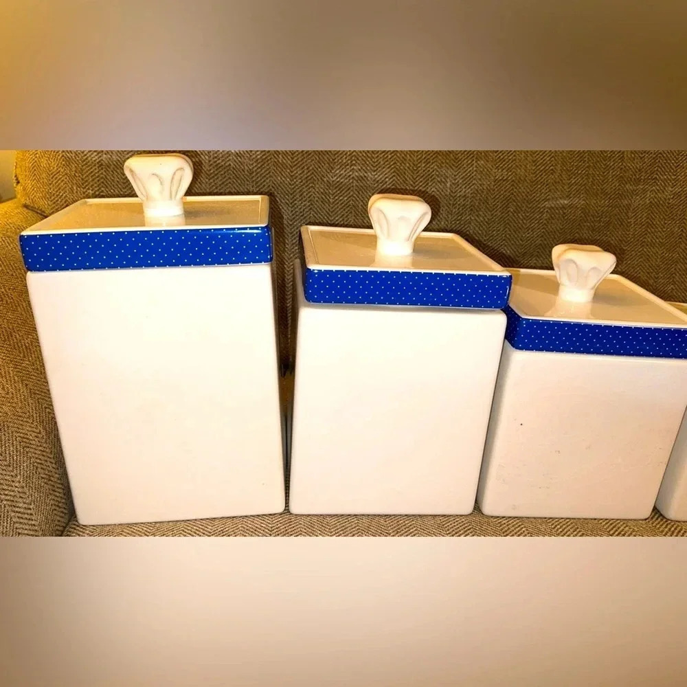 VTG The Pillsbury Doughboy/Danbury Mint 2000 Complete Canister Set Collection - Picture 11 of 15